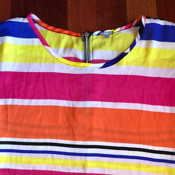 Charlotte Russe neon crop top! - Picture 2 of 3